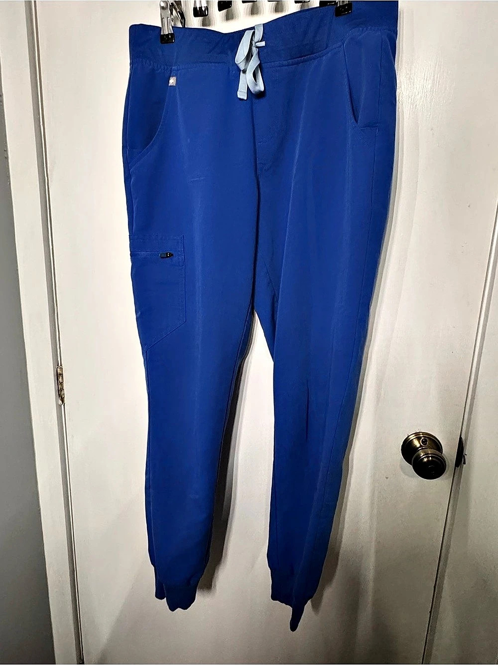 FIGS Zamora Jogger Scrub Pant Blue Medium
